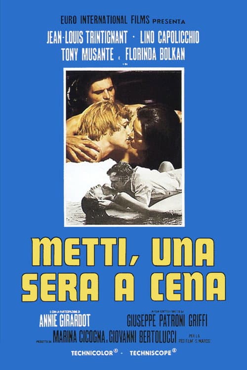 ملصق فيلم Metti, una sera a cena (1969)