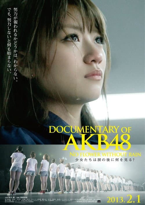 DOCUMENTARY of AKB48 No flower without rain 少女たちは涙の後に何を見る? (2013) movie poster