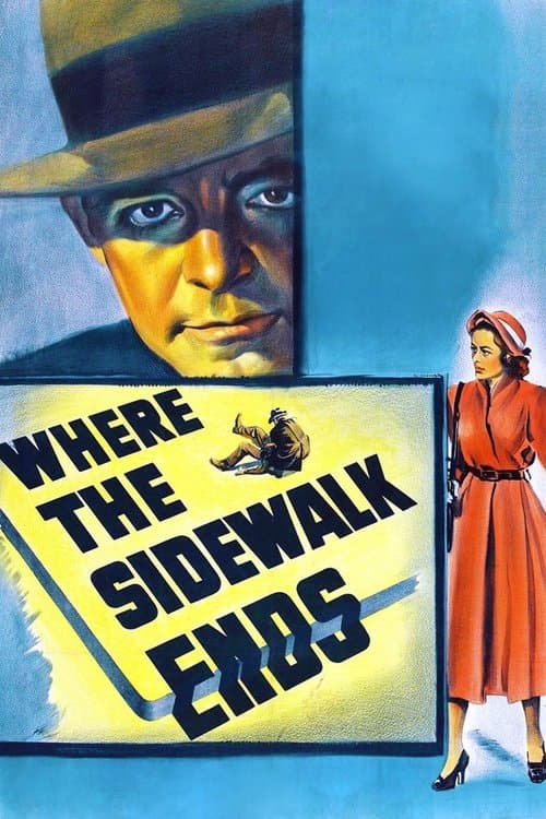 ملصق فيلم Where the Sidewalk Ends (1950)