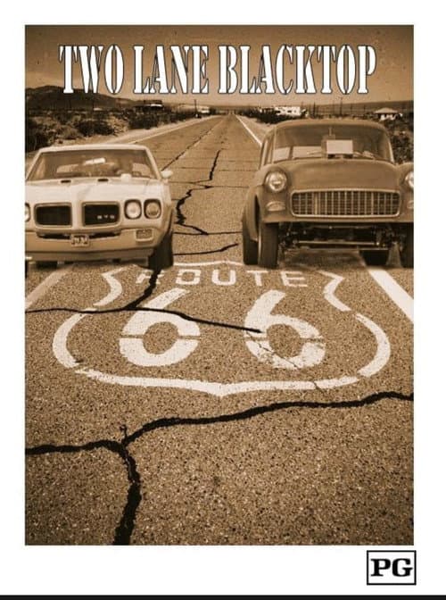 ملصق فيلم Two Lane Blacktop