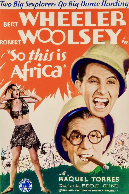 Affiche du film So This Is Africa (1933)