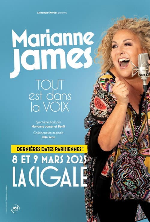 ملصق فيلم Marianne James : tout est dans la voix (2025)