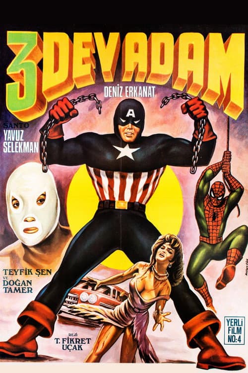 ملصق فيلم 3 Dev Adam (1973)