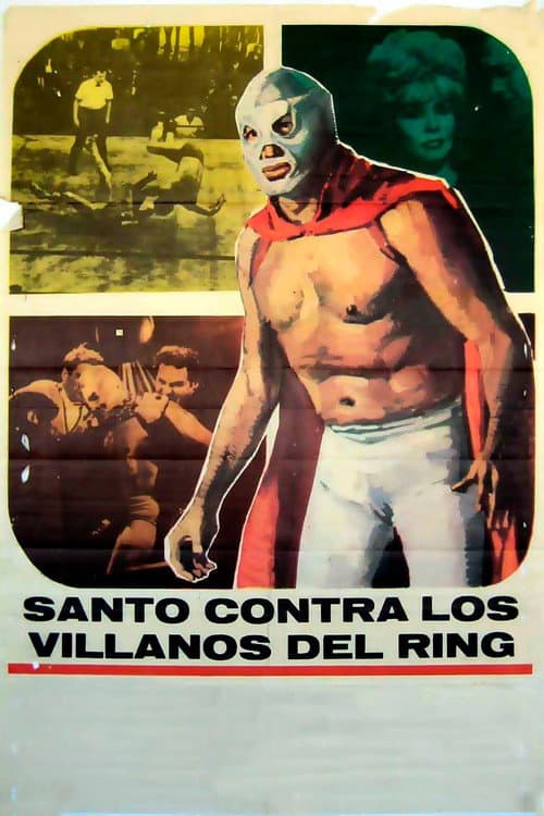 ملصق فيلم Santo el Enmascarado de Plata vs. los villanos del ring (1968)