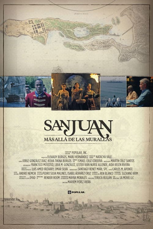 Affiche du film San Juan, más allá de las murallas (2022)