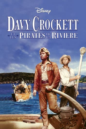 Affiche du film Davy Crockett and the River Pirates (1956)