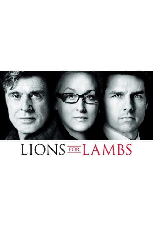 Lions for Lambs (2007) movie poster