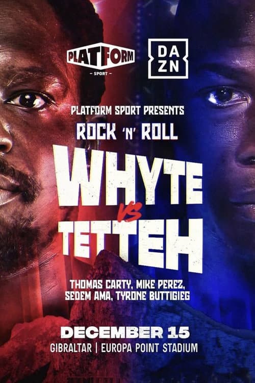 Affiche du film Dillian Whyte vs. Ebenezer Tetteh (2024)
