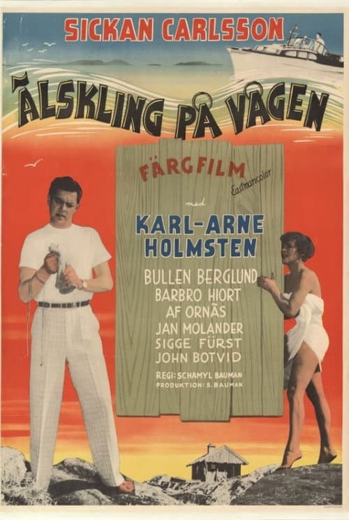 ملصق فيلم Älskling på vågen (1955)
