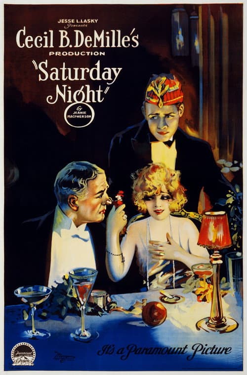 ملصق فيلم Saturday Night (1922)