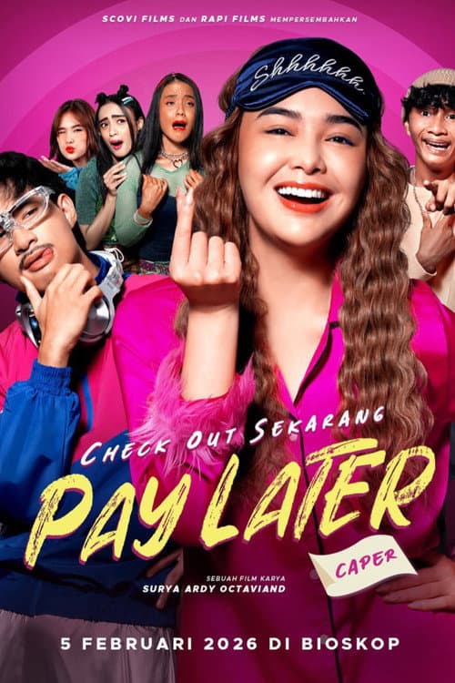 ملصق فيلم Check Out Sekarang, Pay Later (Caper) (2026)