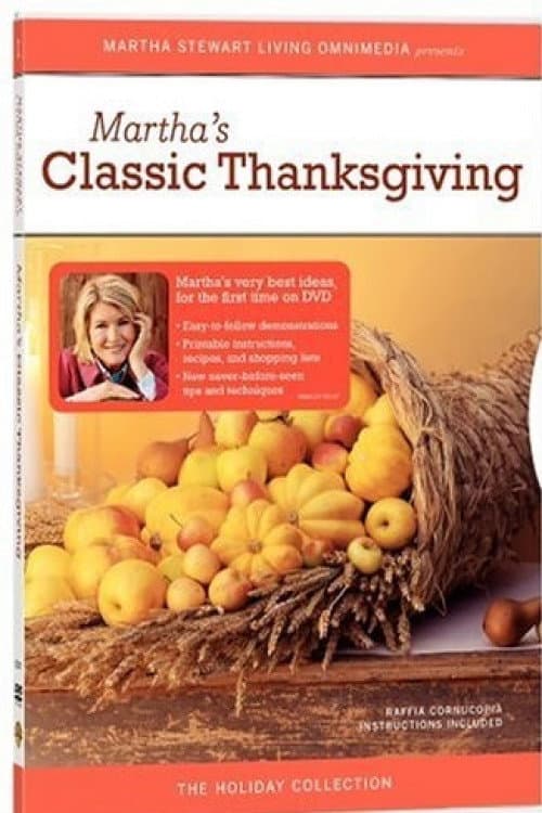ملصق فيلم Martha Stewart Holidays: Classic Thanksgiving (2005)