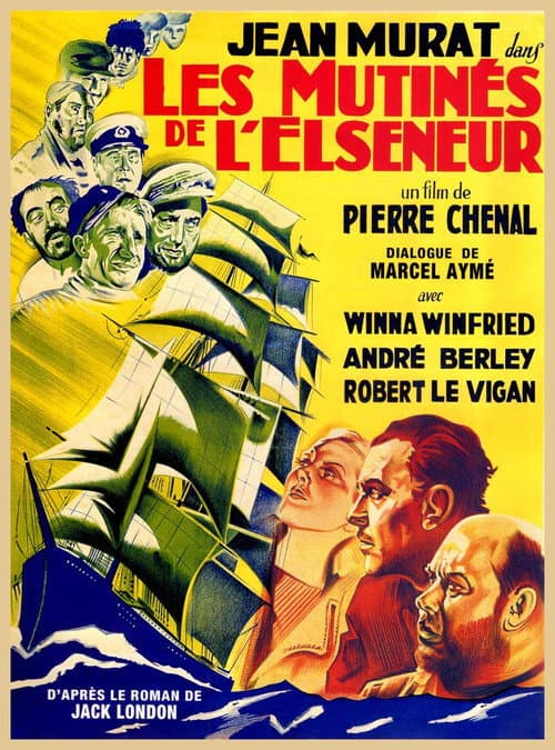 Affiche du film Les mutinés de l'Elseneur (1936)
