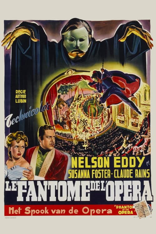 Affiche du film Phantom of the Opera (1943)