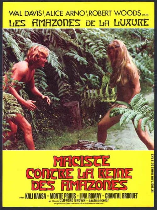 Affiche du film Maciste contre la reine des Amazones (1974)