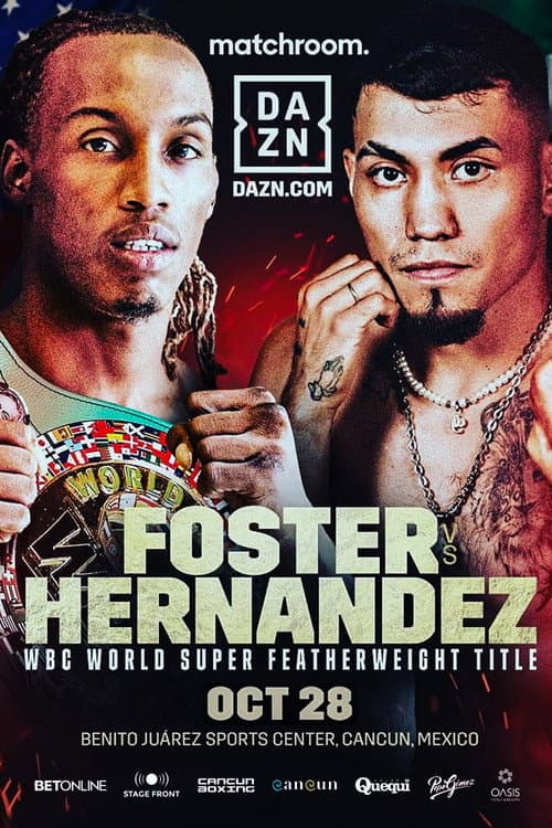 Affiche du film O’Shaquie Foster vs. Eduardo Hernandez (2023)