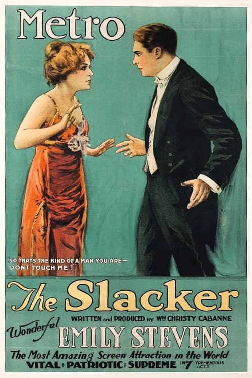 The Slacker (1917) movie poster