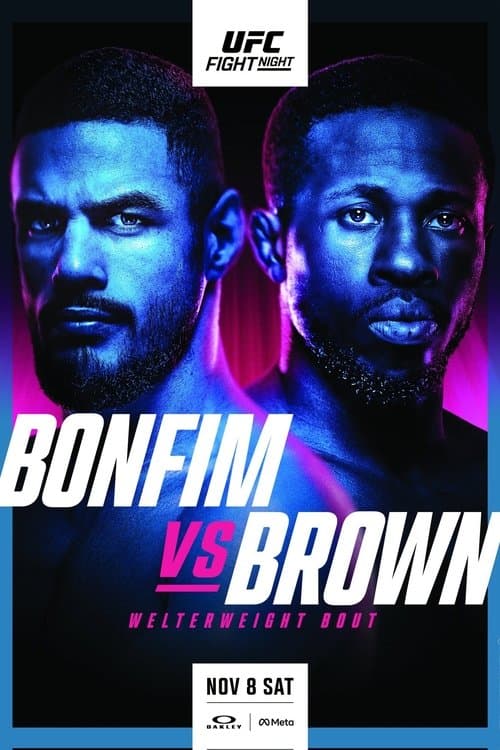 Affiche du film UFC Fight Night 264: Bonfim vs. Brown (2025)