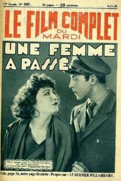 ملصق فيلم Une Femme a Passé (1928)
