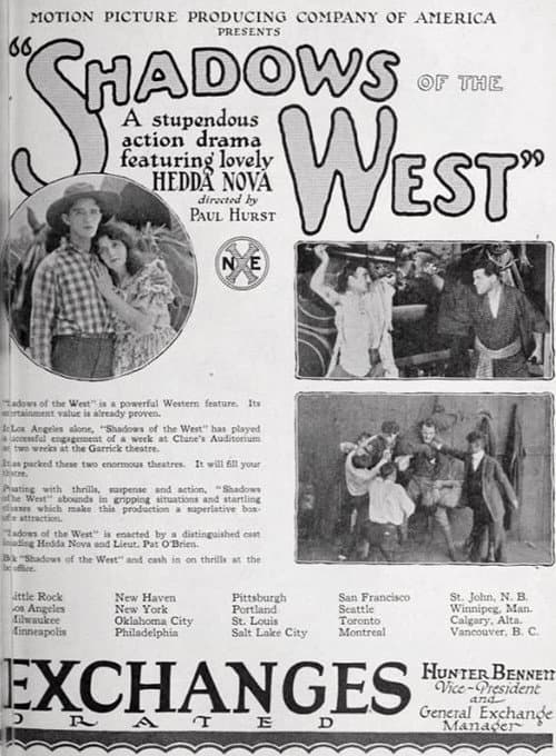 Affiche du film Shadows of the West (1921)