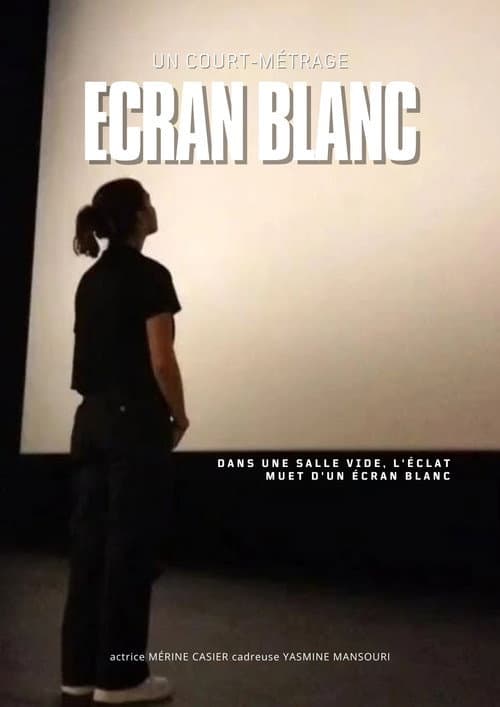 Affiche du film Écran Blanc (2024)