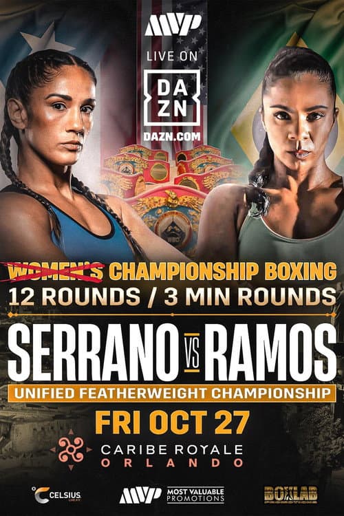 Affiche du film Amanda Serrano vs. Danila Ramos (2023)
