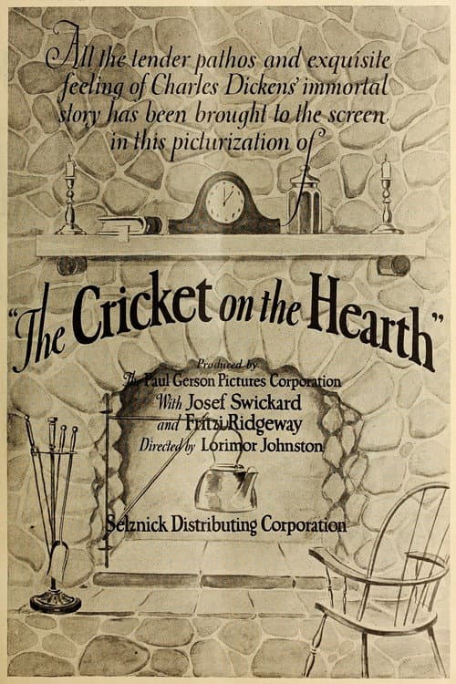 Affiche du film The Cricket on the Hearth (1923)