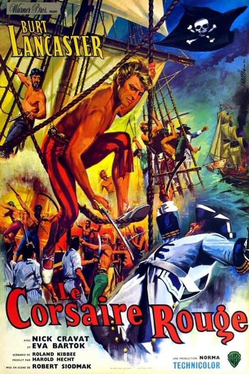 Affiche du film The Crimson Pirate (1952)