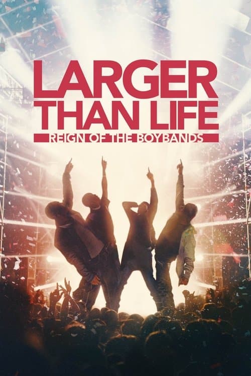 Larger than Life: Reign of the Boybands (2024) movie poster