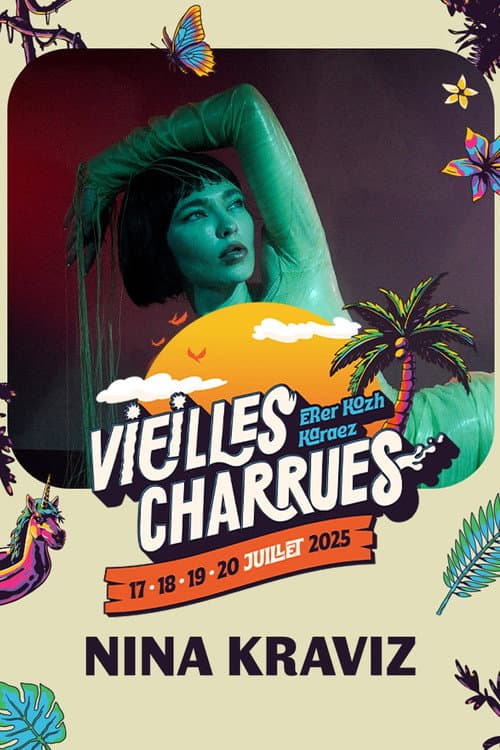 Affiche du film Nina Kraviz en concert aux Vieilles Charrues 2025 (2025)