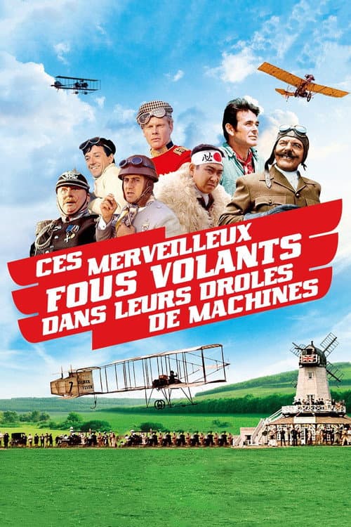 Affiche du film Those Magnificent Men in Their Flying Machines or How I Flew from London to Paris in 25 Hours 11 Minutes (1965)