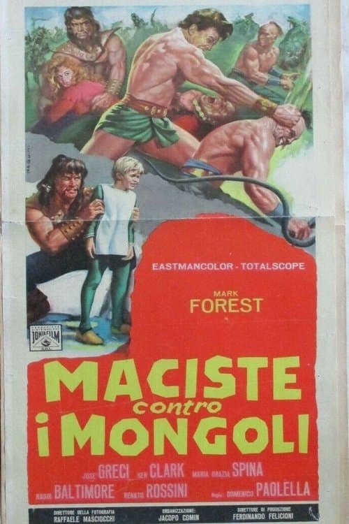 ملصق فيلم Maciste contro i Mongoli (1963)