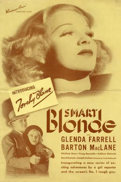 Smart Blonde (1937) movie poster