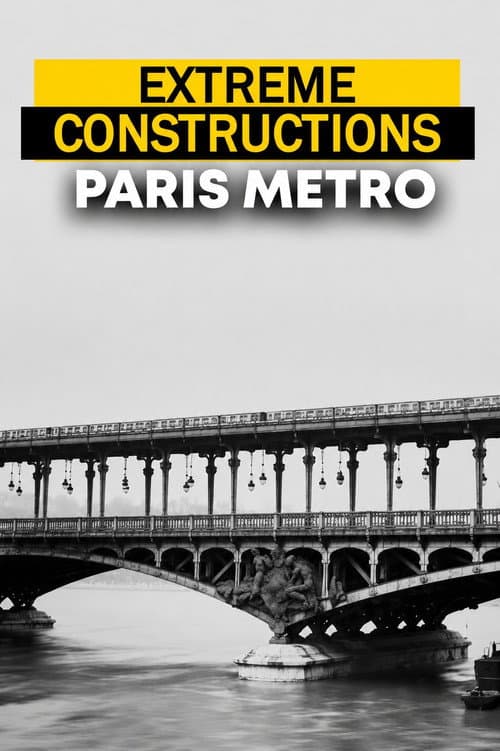 Affiche du film Extreme constructions : Le Métro de Paris (2017)