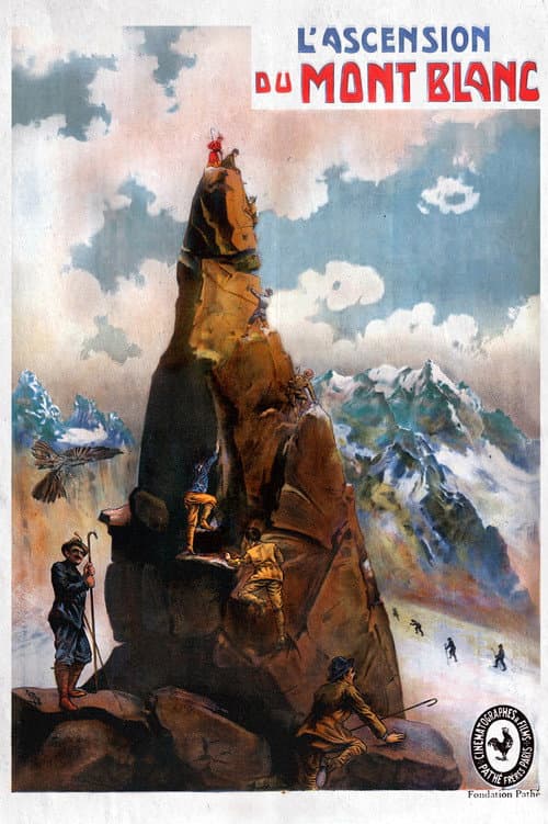 Affiche du film L'Ascension du Mont Blanc (1907)