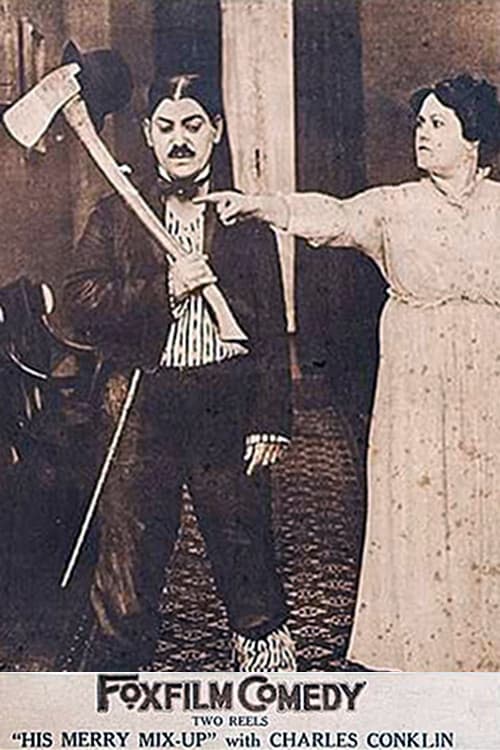 His Merry Mix-Up (1917) movie poster