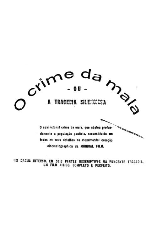 ملصق فيلم O Crime da Mala (1928)