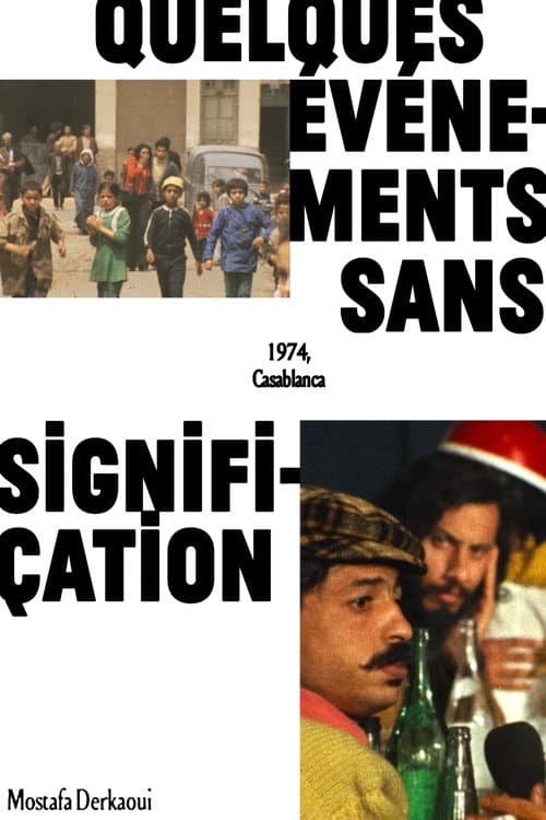 أحداث بلا دلالة (1974) movie poster