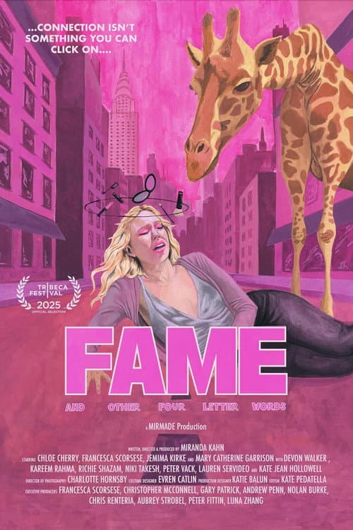 Affiche du film Fame and Other Four Letter Words (2025)