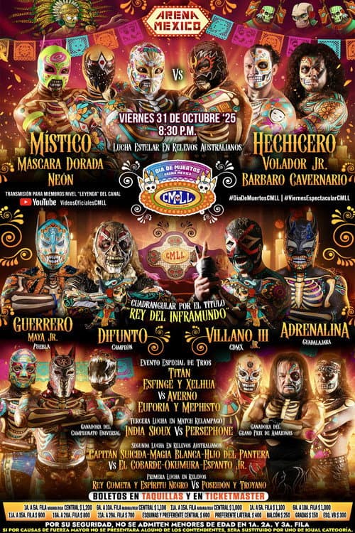 ملصق فيلم CMLL Dia De Muertos Viernes Espectacular (2025)