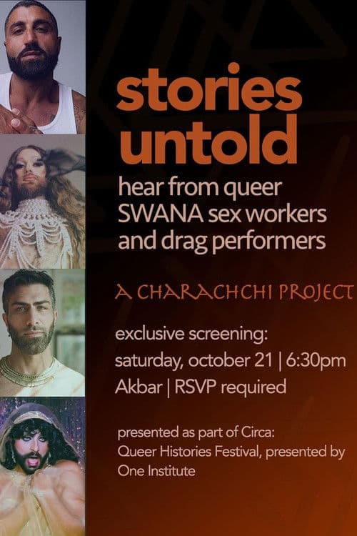 ملصق فيلم Stories Untold: Meet Queer SWANA Sex Workers and Drag Performers (2023)