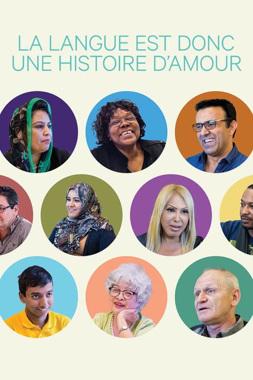 Affiche du film La langue est donc une histoire d'amour (2019)