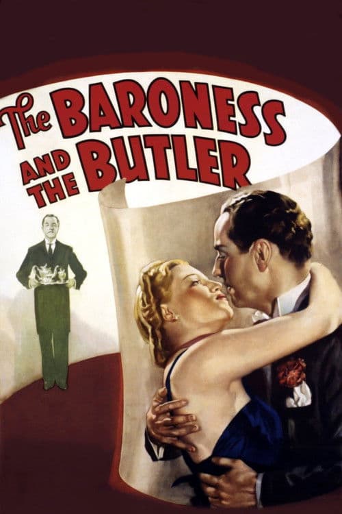 ملصق فيلم The Baroness and the Butler (1938)