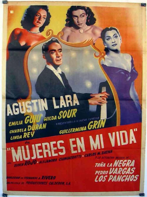 Affiche du film Mujeres en mi Vida (1950)