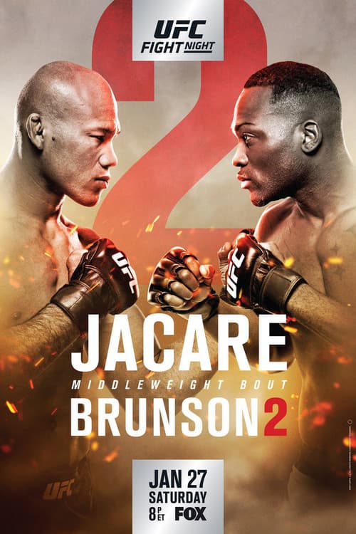Affiche du film UFC on Fox 27: Jacaré vs. Brunson 2 (2018)