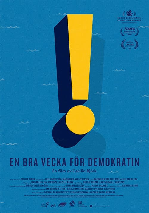 ملصق فيلم En bra vecka för demokratin (2018)