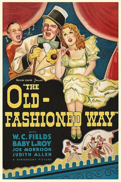 The Old-Fashioned Way (1934) movie poster