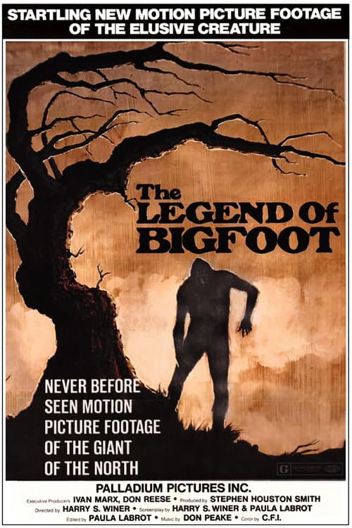 The Legend of Bigfoot (1975) movie poster