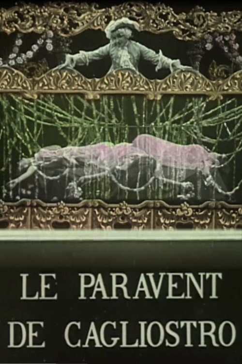 Affiche du film Le paravent de Cagliostro (1912)