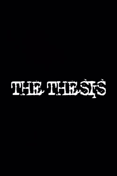 ملصق فيلم The Thesis (2025)
